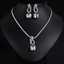 Wedding Jewelry Sets for Brides 18k Gold Vintage Zircon Set thumbnail 3