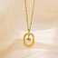 Fashion retro jewelry pendant charm star gold stainless steel necklace women's pendant necklace thumbnail 1