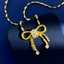 Lonceen Dazzling Bow-Tie Tassel Necklace thumbnail 3