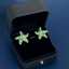 Lonceen Coastal Starfish & Turquoise Zircon Stud Earrings thumbnail 3
