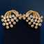 Lonceen Dazzling Firework Zircon & Pearl Stud Earrings thumbnail 1