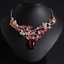 Multi Color Zircon Copper Choker Necklace for Women thumbnail 2