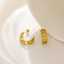Vintage-Ohrringe aus Edelstahl für Damen, modisches Schmuckdesign thumbnail 3