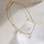 Stainless Steel Necklace Shell Pearl Freshwater Pearl thumbnail 3