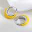 Lonceen Yellow Stainless Steel Earrings for Women thumbnail 2