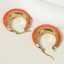 Lonceen Orange Stainless Steel Earrings for Women thumbnail 3
