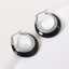 Lonceen Black Stainless Steel Earrings for Women thumbnail 1