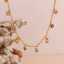 Colorful Zircon Jewelry Choker Gold Plated Jewelry Gift for Women Stainless Steel Christmas Jewelry thumbnail 1