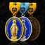 Pendentif médaille de la Vierge Marie plaqué or personnalisé, bijou religieux catholique, cadeau chrétien pour homme et femme thumbnail 3
