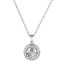 Ensemble de bijoux élégant pour enfants en laiton plaqué argent et zircon thumbnail 2