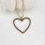 Rainbow Crystal Zircon Heart Pendant Necklace thumbnail 3