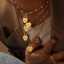18K Gold Plated Angel Number Heart Necklace thumbnail 1
