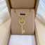 18K Gold Plated Heart and Key Necklace thumbnail 1
