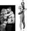 Romantic Couple Hug Pendant Necklace thumbnail 2