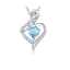 Rose Gold Heart Necklace for Valentine's Day thumbnail 2