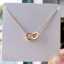 18K Gold Stainless Steel Hollow Heart Necklace thumbnail 1