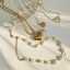 Custom 18K Gold Plated Stainless Steel Heart Necklace thumbnail 1