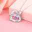 Custom 925 Sterling Silver Heart Necklace thumbnail 3