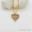Zircon Heart Jewelry for Valentine's Day Gift Love Necklace thumbnail 2