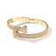 Valentine's Day Gift Cuban Link Heart Bangle Sweet Lovely Bracelets Women Hip Hop Jewelry Brass Iced Out Zircon Bangle thumbnail 2
