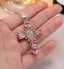 Hot Sale Creative Personalized Holiday Pendant Jewelry Sparkling Full Diamonds Madonna Cross Pendant Necklace Gifts for Women thumbnail 3