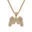 Hot Selling Men Brass Alloy  Pendant Iced Out Cubic Zircon Necklace Hip Hop Gift Jewelry Bling Bling Gifts thumbnail 1
