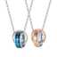 Customized Stainless Steel Necklace for Men and Women Trendy Gold Plated Zircon Stones Unisex Gift for Parties and Couples thumbnail 1