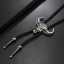 Men's Western Cowboy Necktie with Bull Head Pendant Bolo Tie & Leather Rope Necklace Jewelry Gifts for Him Zinc Alloy Material thumbnail 3