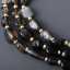 Luxury Black Onyx Quartz Beads Natural Stone OT Bar Lariat Necklaces Holiday Bohemia Statement Jewelry Gift for Him Butterfly thumbnail 2