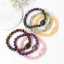 Unisex Trendy Fashionable Natural Stone Bead Bracelet with Cut Crystal Pendant Charming Jewelry Gift for Him and Her thumbnail 3