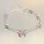 Pink Zircon Cherry Blossom Bracelet for Women Niche Light Luxury Temperament High End Cold Style Best Friend Trendy Jewelry thumbnail 1