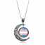 Großhandel Gay Pride Schmuck Cabochon Kristall Halbmond Regenbogen LGBT Anhänger Halskette 2021 Regenbogen Choker Halskette thumbnail 3