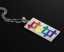 Vintage Regenbogen-Flocken-Anhänger aus Edelstahl – Symbol für Gay Pride und LGBT – Geschenk für Frauen, Männer, Paare und Freunde thumbnail 3