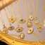 High Quality Non Tarnish Evil Eye Jewelry Necklace Stainless Steel 18K Gold Blue Evil Eye Necklace thumbnail 1