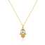 High Quality Non Tarnish Evil Eye Jewelry Necklace Stainless Steel 18K Gold Blue Evil Eye Necklace thumbnail 3