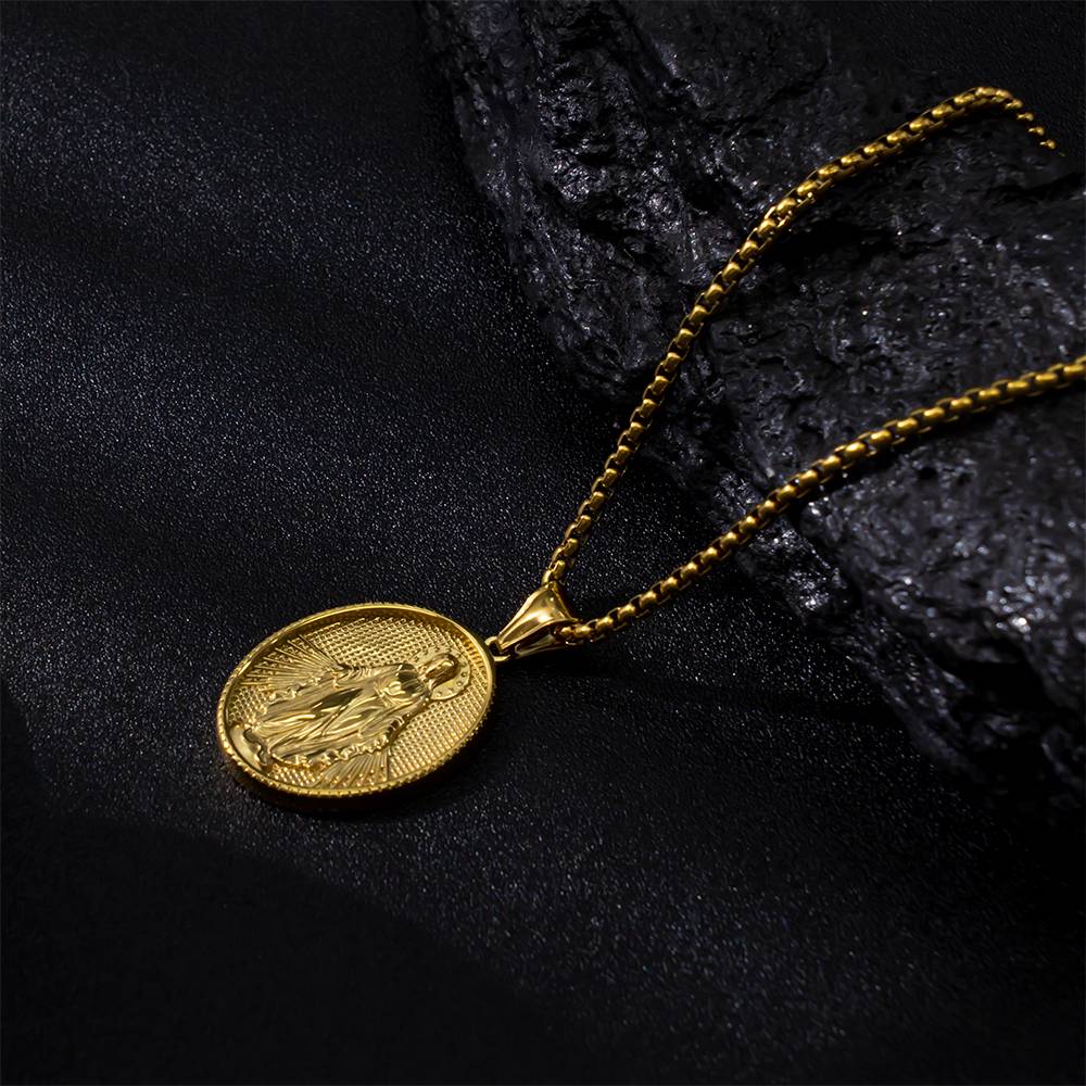 NM166 Men's Necklace: Elevate Your Style & Faith