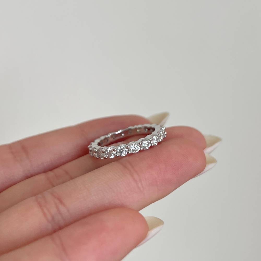 925 Sterling Silver Moissanite Diamond Ring: A Paragon of Modern Style