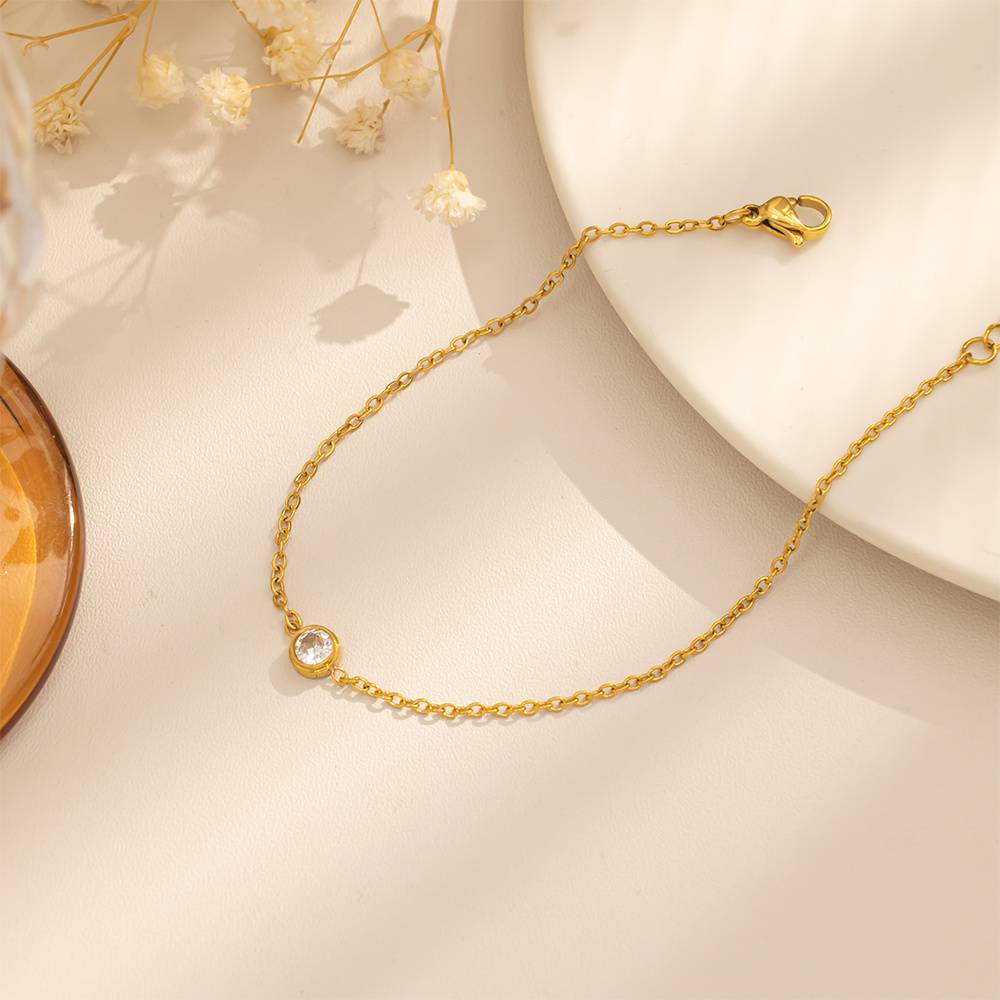 Elevate Elegance with Silver-tone Crystal Bracelet