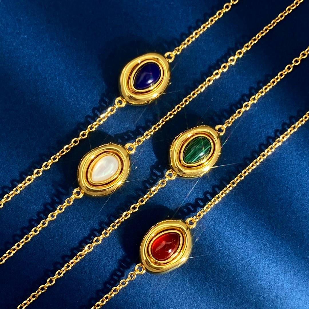 Lonceen Enchanted Gemstone Pendant Bracelets