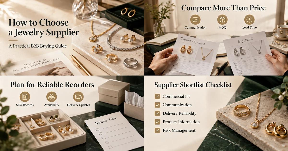 Cómo elegir un proveedor de joyería para su negocio: una guía práctica B2B
