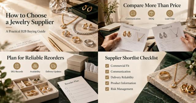 Cómo elegir un proveedor de joyería para su negocio: una guía práctica B2B