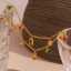 Colorful Zircon Jewelry Choker Gold Plated Jewelry Gift for Women Stainless Steel Christmas Jewelry thumbnail 2