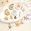 Perhiasan Liontin Bintang Laut Kerang Stainless Steel Gaya Laut thumbnail 1