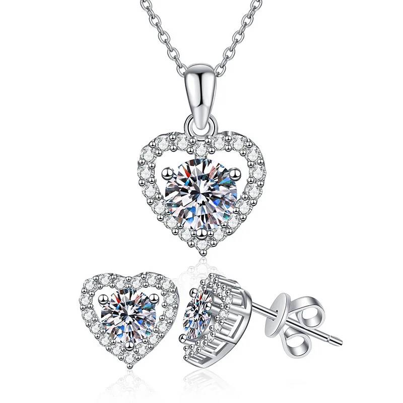 Wholesale Heart Jewelry Set for Valentine's Day