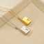 18K Gold Plated Stainless Steel Locket Necklace Heart Book Shape Openable Photo Necklace Romantic Couple Valentine Gift Jewelry thumbnail 1