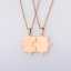 New Style Couple Simple Fashionable Geometric Puzzle Necklace Set Could Jewelry Valentines Festival Necklace Gift thumbnail 3