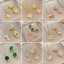 18k Gold Plated Copper Zircon Crystal Pendant Necklace Earrings Jewelry Set for Women Gift thumbnail 3
