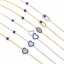 Lonceen 18K Gold Plated 316 Stainless Steel Waterproof Adjustable Chain Bracelet - Elegant Daily & Party Wrist Accessory thumbnail 3