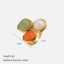 Lonceen Wholesale Statement Stainless Steel Rings 18K Gold Plated Colorful Natural Stone Fashion Rings for Women thumbnail 2