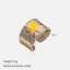Unique Design Waterproof Tarnish-Resistant Two-Tone Star Open Ring by Lonceen Jewelry thumbnail 2
